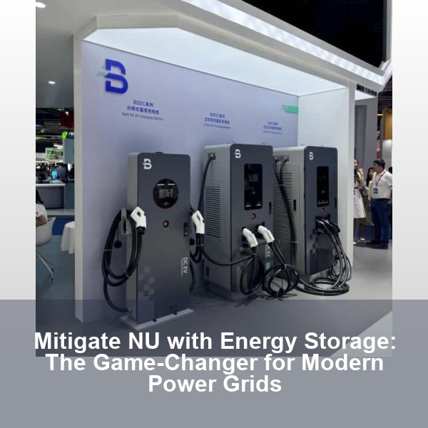 Mitigate NU with Energy Storage: The Game-Changer for Modern Power Grids